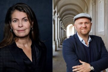 Mette Korsgaard (Foto: Simon Klein-Knudsen) og Michael Jannerup (Foto: Morten Holtum) er tiltræder som nye forlagschefer d. 1. januar 2021