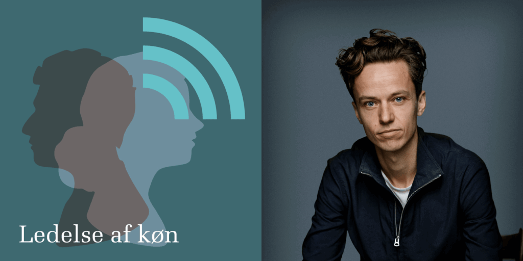 Forfatter og journalist Anders Haahr Rasmussen gæster studiet i dette afsnit, hvor emnet er feminitet og maskulinitet. Foto: Simon Klein-Knudsen
