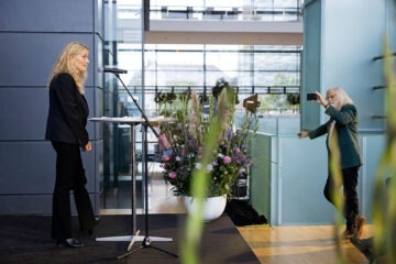 Marianne Levinsen modtog d. 15. september Skandinaviens største arkitektupris på 500.000 kr. Foto: Søren Svendsen