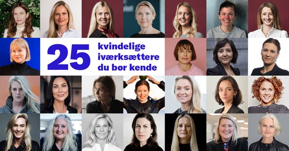 Dansk Erhverv udgav i juni 2022 publikationen om 25 kvindelige iværksættere du bør kende. Nu kan du indstille kandidater til den næste publikation. Foto: Dansk Erhverv