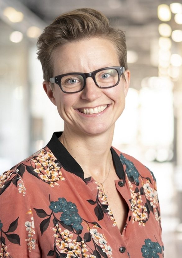 Louise Buchter bliver ny AML-direktør i Arbejdernes Landsbank. Hun skal være med til at sikre overholdelsen af hvidvasklovgivningen. Foto: PR