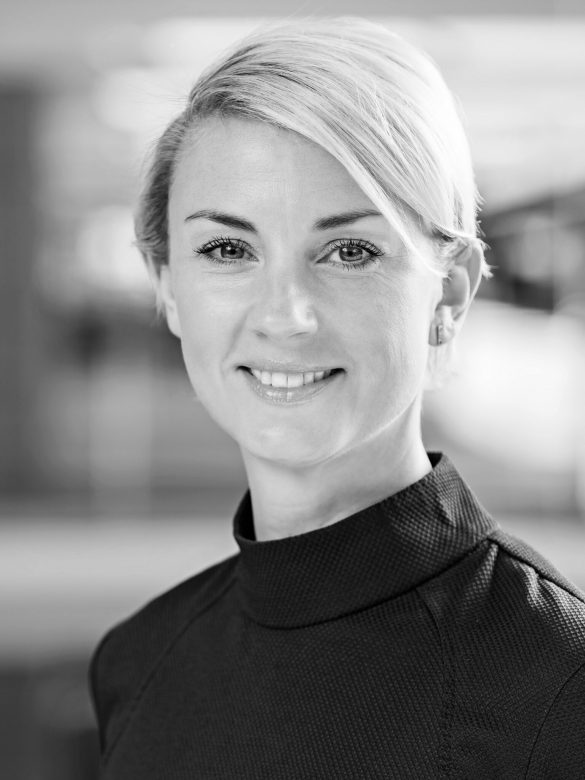 Den 1. januar 2021 hedder den nye salgs- og marketingdirektør for Danmarks største
internetboghandel Maria Gry Henriksen. Foto: Pressefoto/Saxo